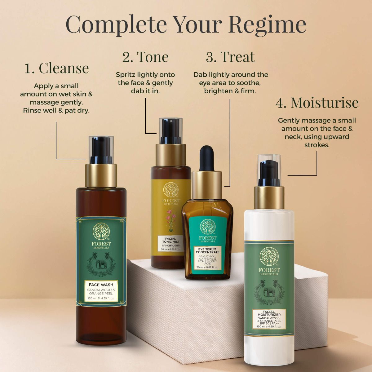 Hydrating Facial Moisturiser Sandalwood and Orange Peel