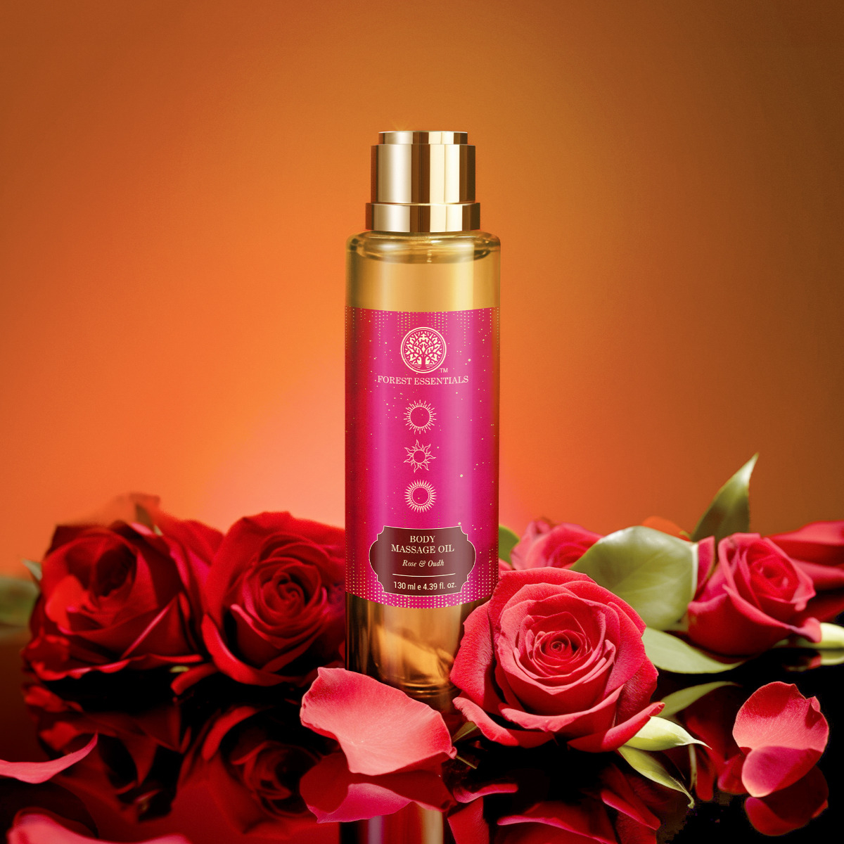 Shop Natural Body Massage Oil | Rose and Oudh | Forest Essentials