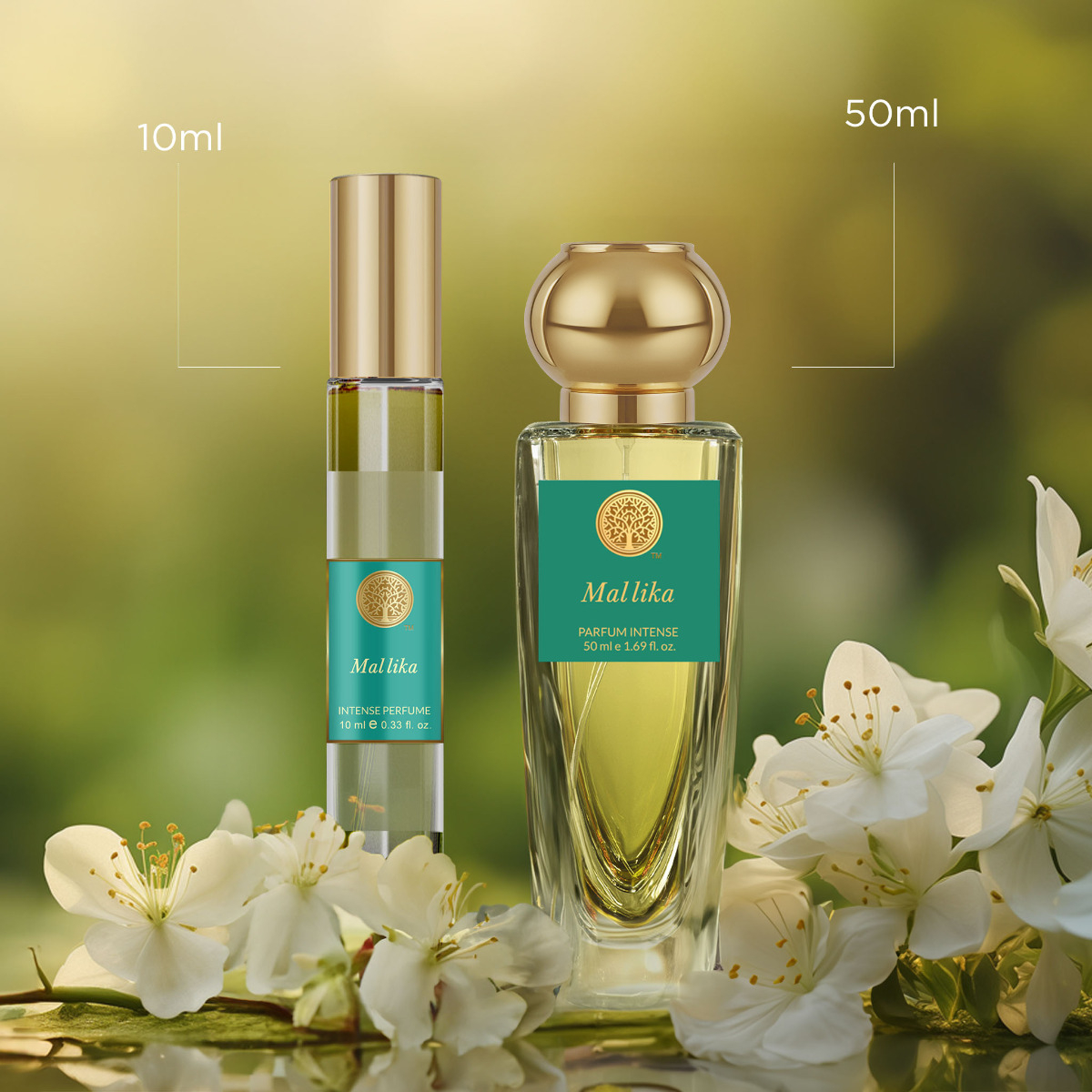 Mallika Intense Perfume | Jasmin Perfume | 50ml | Forest Essentials