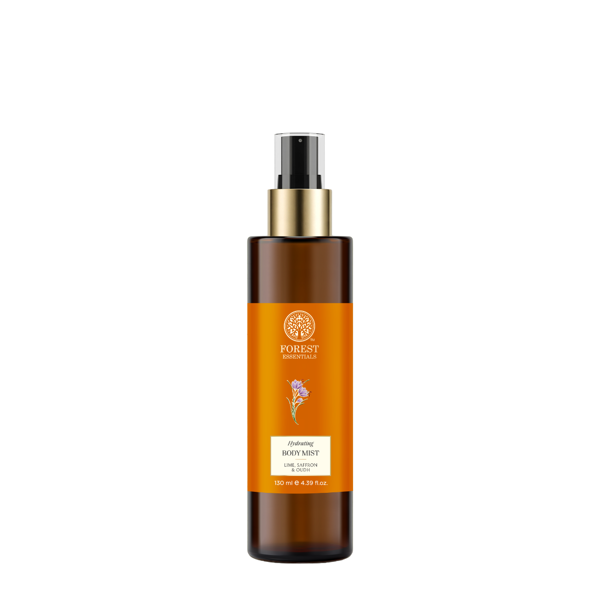 Body Mist Lime, Saffron & Oudh (130ml) | Forest Essentials