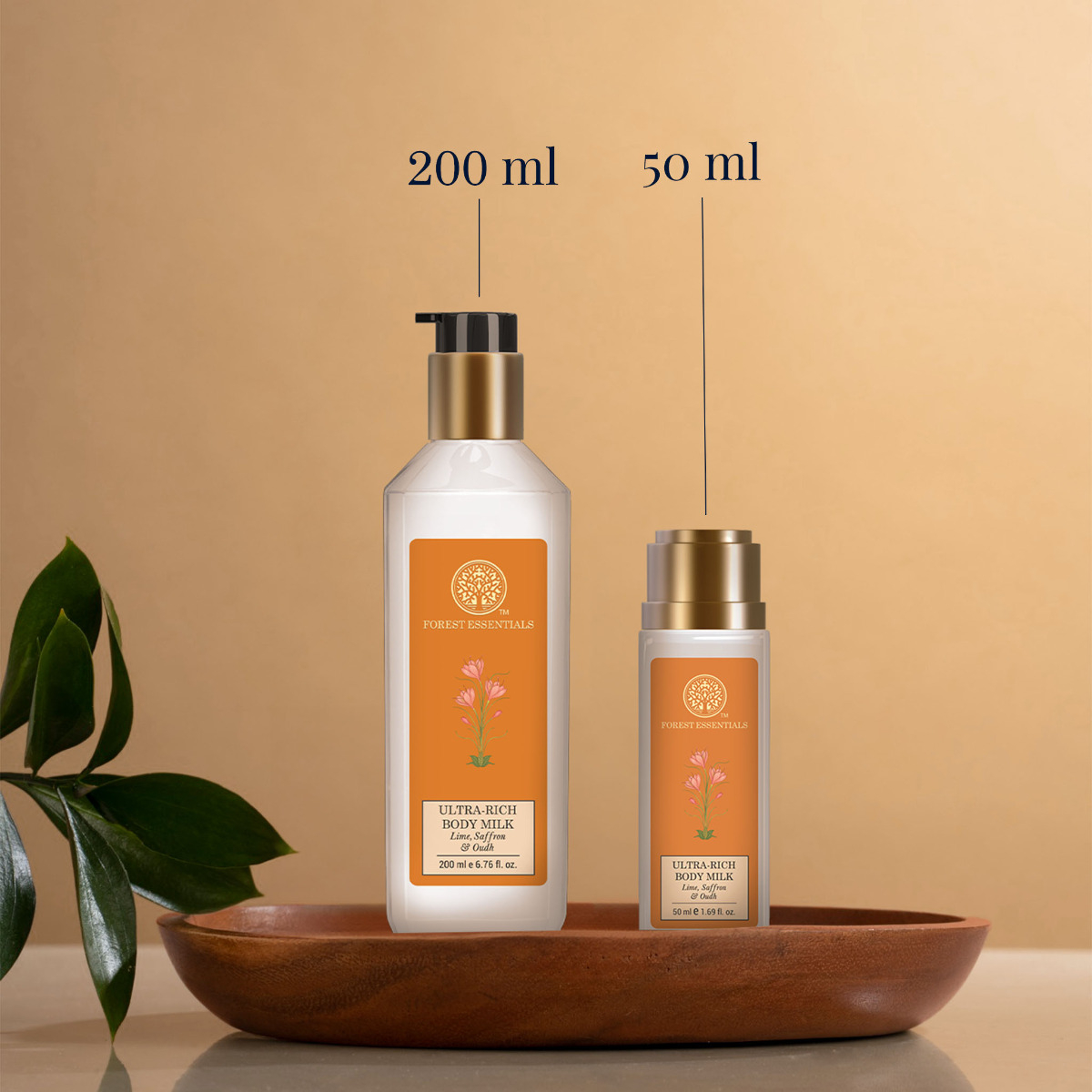 Ultra-Rich Body Milk Lime Saffron & Oudh (200ml) – Forest Essentials