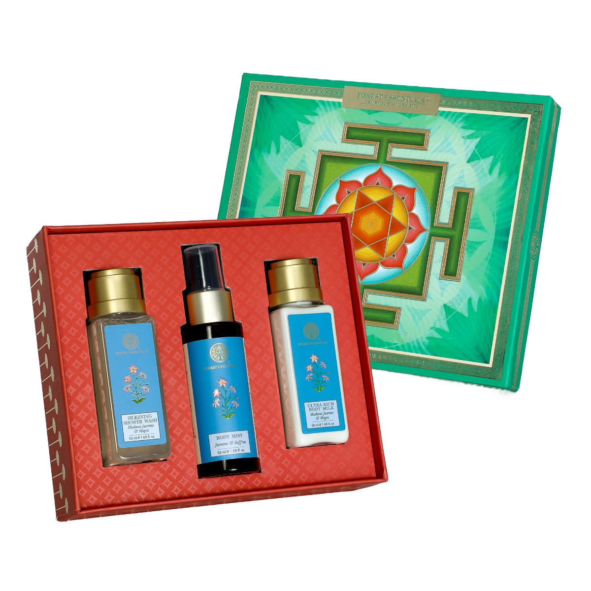 【jasmine★】洗顔・ジェルセット Mini Jasmine Body Care Essentials Kit | Forest Essentials