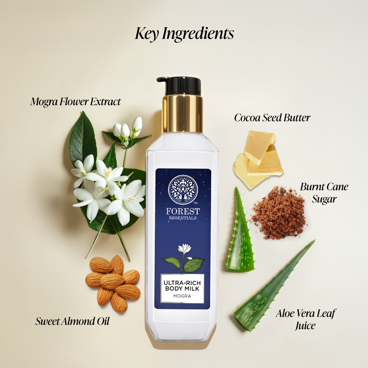 Ultra-Rich Body Milk Mogra (200ml)| Shop Now at Forest Essentials