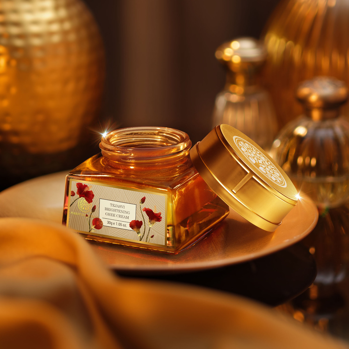 Tejasvi Brightening Ghee Cream 30g | Facial Cream | Forest Essentials