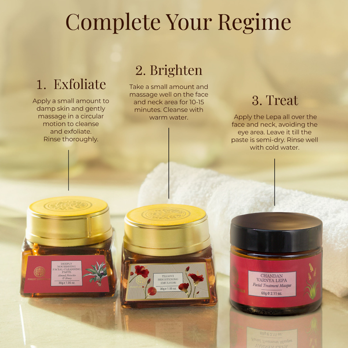 Tejasvi Brightening Ghee Cream 30g | Facial Cream | Forest Essentials
