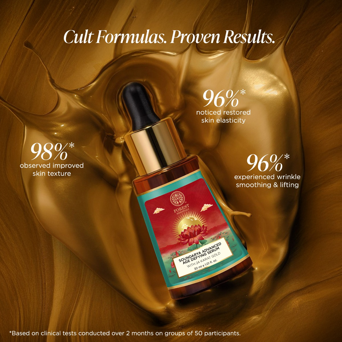 Advanced Soundarya Age Defying Facial Serum With 24K Gold (30ml 