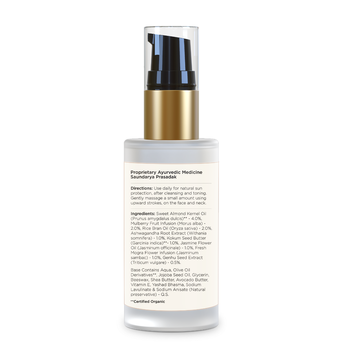 Jasmine & Mogra Light Day Lotion | Face Cream with SPF | Forest