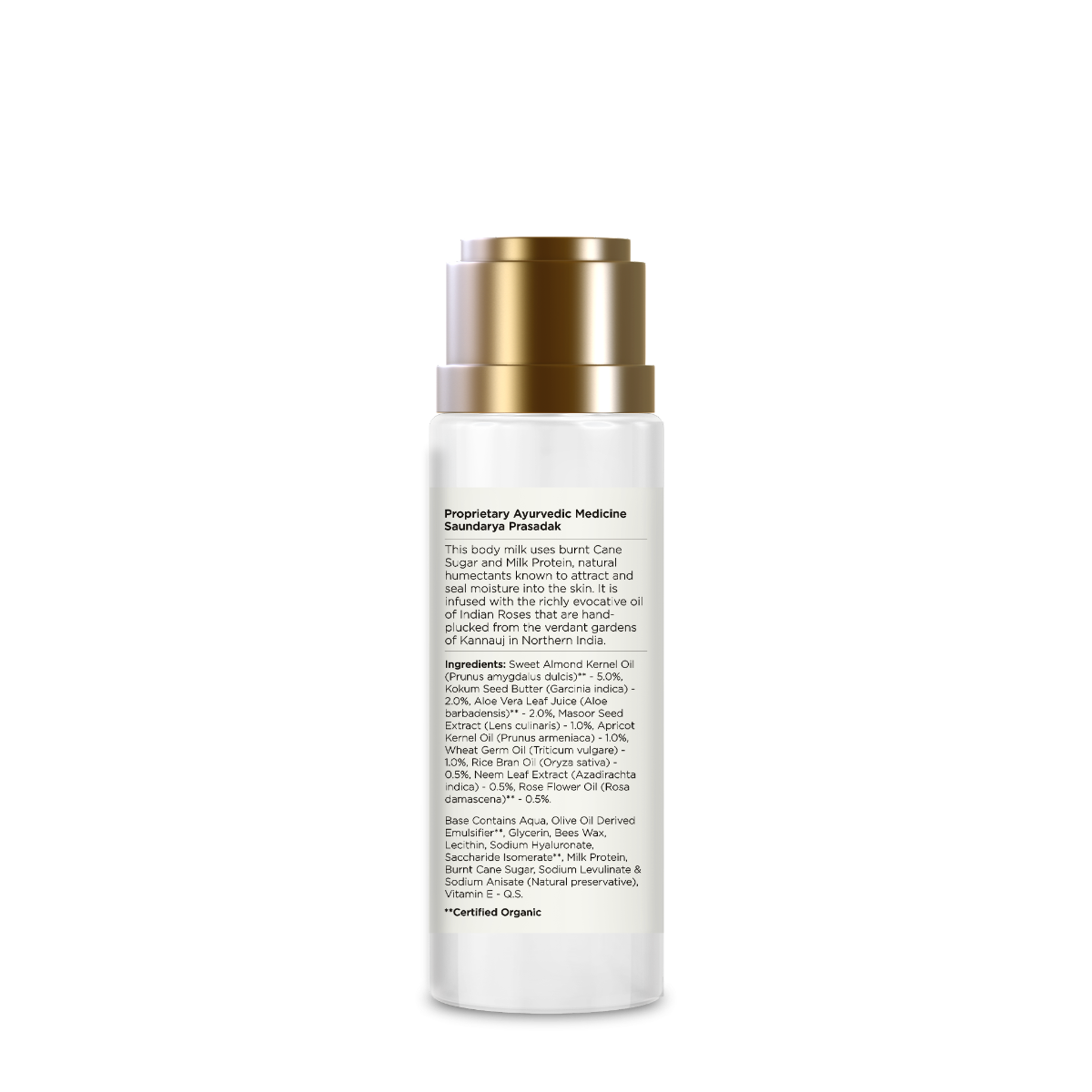 【新品未使用】ROSHINARU BEAUTY ESSENCE 30mL Travel Size Ultra Rich Body Milk Indian Rose Absolute | Forest