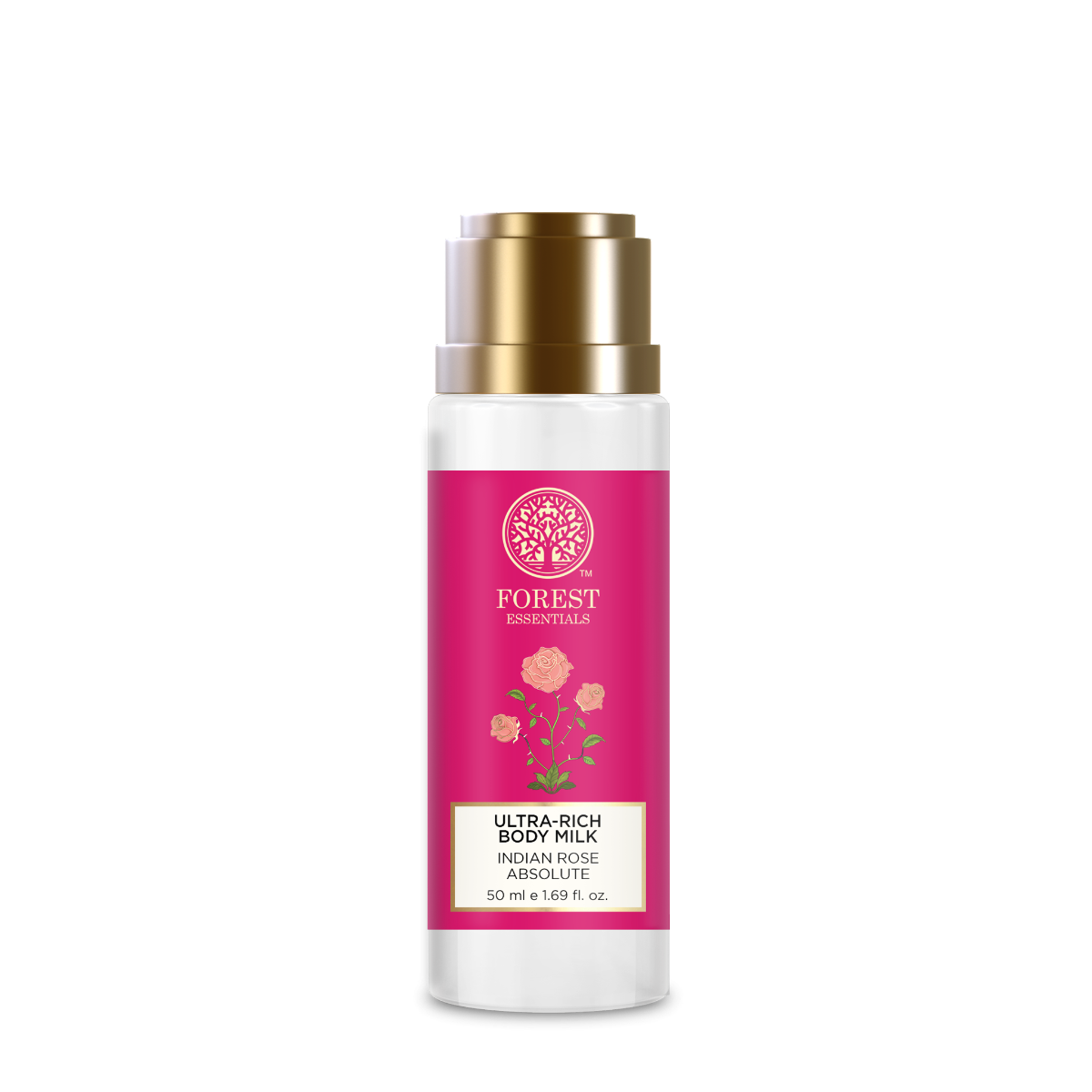 乳液・ミルク Forest essentials Travel Size Ultra Rich Body Milk Indian Rose Absolute | Forest