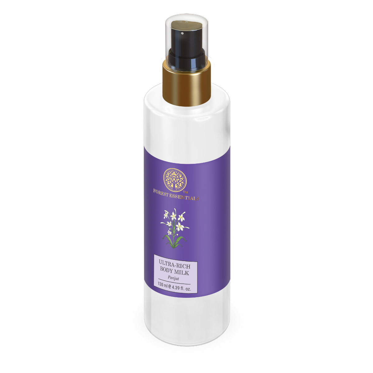 Travel Size Ultra-Rich Body Milk Parijat (130ml) | Forest Essentials