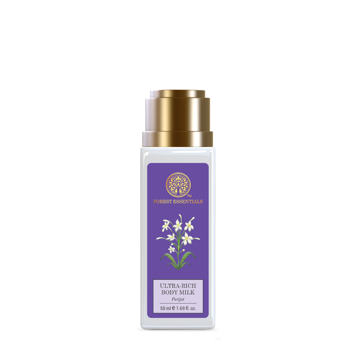 Travel Size Ultra-Rich Body Milk Parijat (50ml) | Forest Essentials