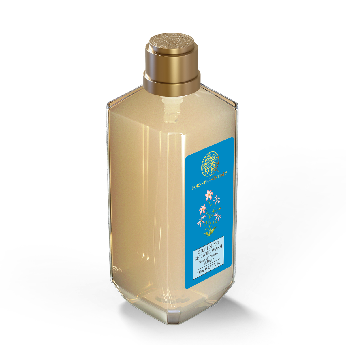 Silkening Shower Wash Madurai Jasmine and Mogra (130ml) | Forest