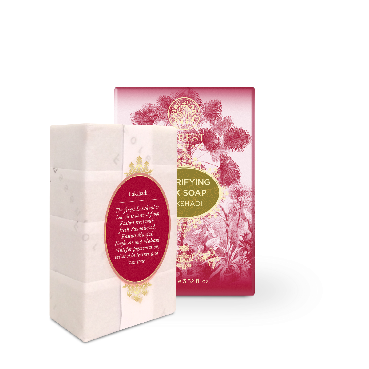Clarifying Lakshadi Silk Soap | Soap for Pigmentation | Forest