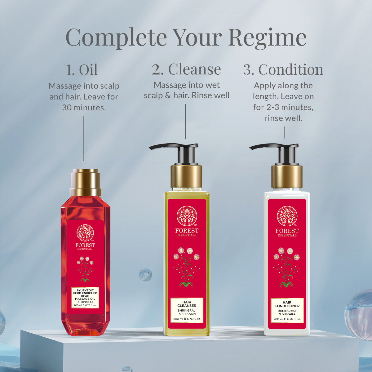 Travel Size Hair Conditioner Bhringraj & Shikakai | Forest Essentials