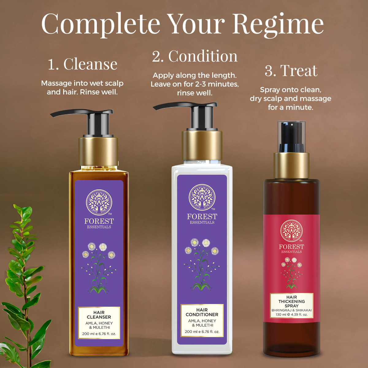 Travel Size Hair Cleanser Amla, Honey and Mulethi (50ml) | Forest