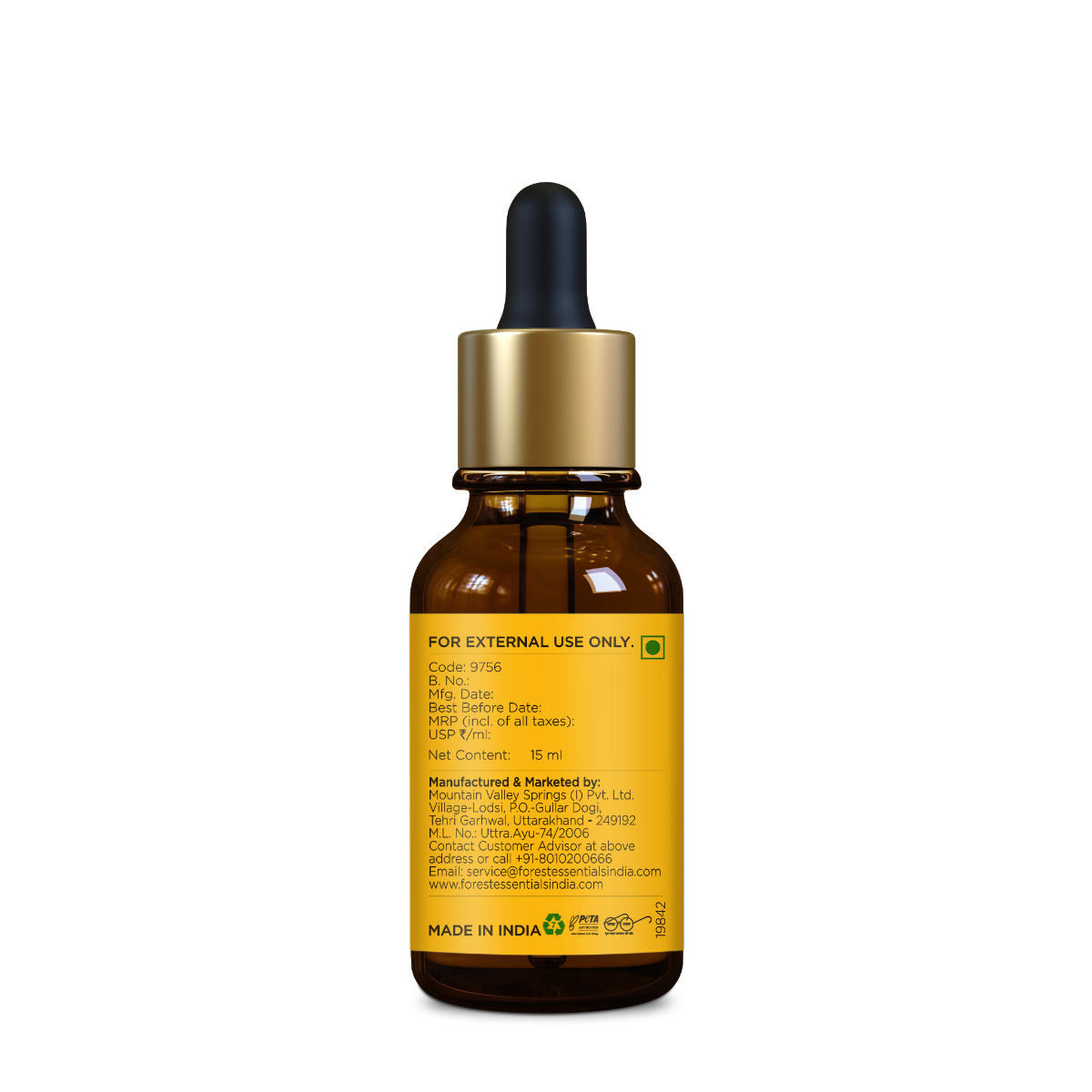Blended Diffuser Oil Sandalwood | Forest Essentials