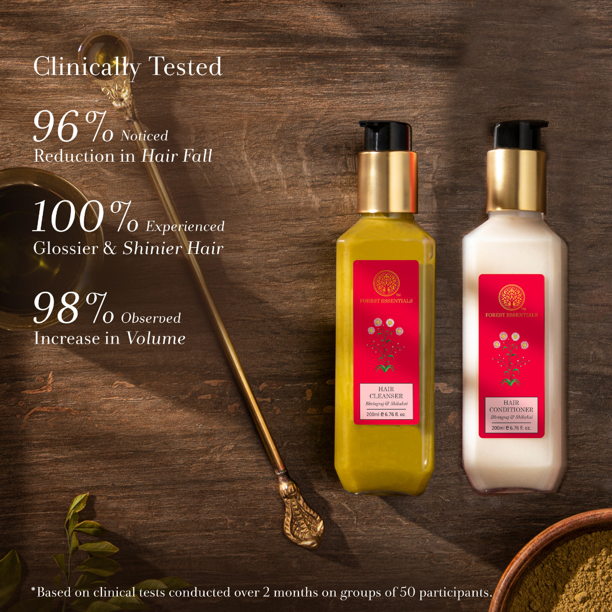 Hair Cleanser Bhringraj & Shikakai 130ml | Forest Essentials